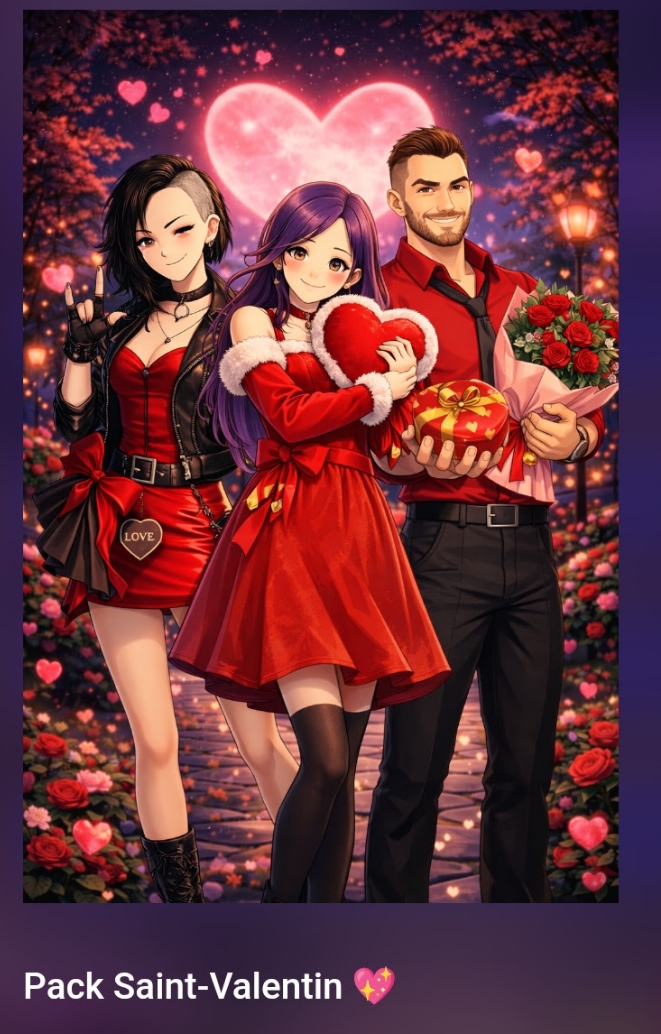 Pack Saint-Valentin Attrape-les-tous